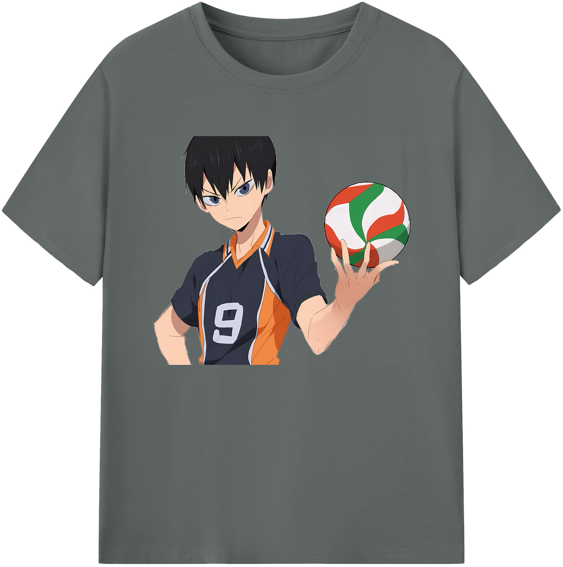 （画像用） ハイキュー!! Haikyu!! 綿100％ メンズ半袖Tシャツ｜肌触りやわらか＆通気性